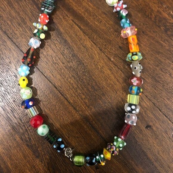 COPY - Beaded necklace multicolored - Picture 1 of 1